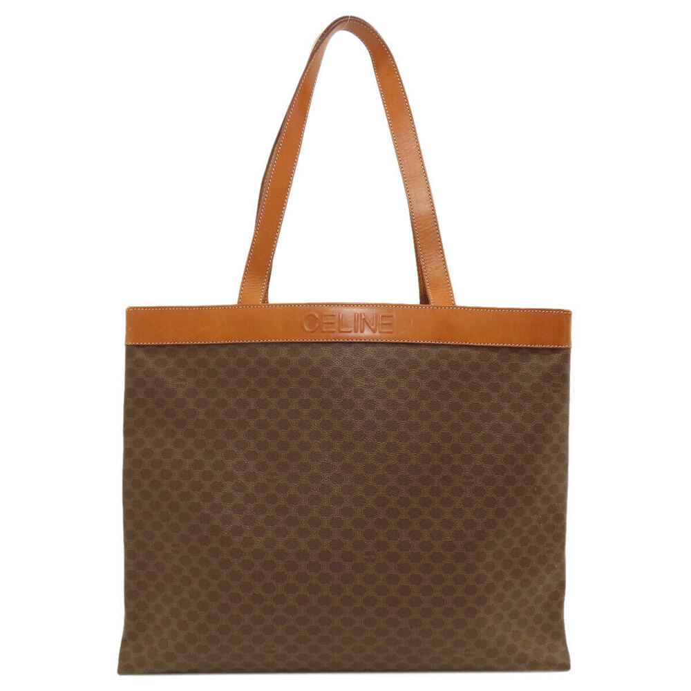 Celine Tote Macadam Bag Brown